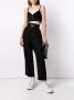 Alexander McQueen Cropped top Zwart - Thumbnail 2