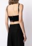 Alexander McQueen Cropped top Zwart - Thumbnail 4