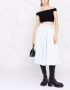 Alexander McQueen Cropped top Zwart - Thumbnail 2