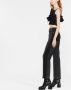 Alexander McQueen Cropped top Zwart - Thumbnail 3