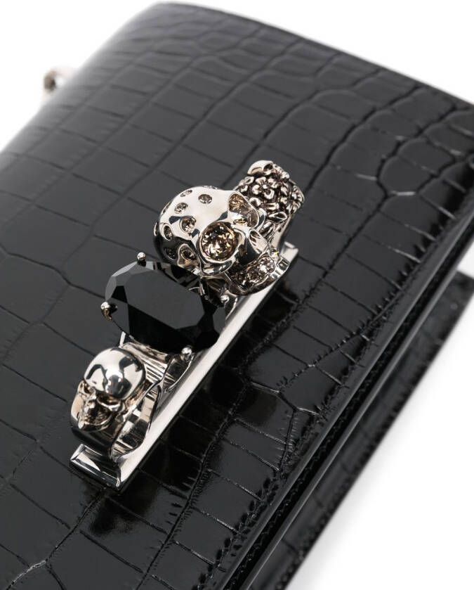 Alexander McQueen Crossbody boekentas Zwart