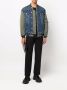 Alexander McQueen Denim bomberjack Blauw - Thumbnail 2