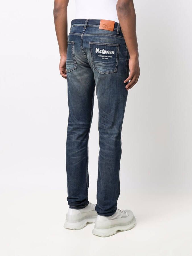 Alexander McQueen Denim jeans Blauw