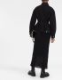 Alexander McQueen Denim peplum jack Zwart - Thumbnail 4