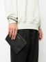 Alexander McQueen Envelop clutch met logoprint Zwart - Thumbnail 2