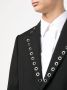 Alexander McQueen Blazer met ringlets Zwart - Thumbnail 5