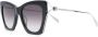 Alexander McQueen Eyewear AM0375S cat-eye zonnebril Zwart - Thumbnail 2