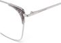 Alexander McQueen Eyewear Bril met oversized montuur Zilver - Thumbnail 3