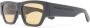 Alexander McQueen Eyewear Zonnebril met gegraveerd logo Grijs - Thumbnail 2