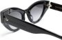 Alexander McQueen Eyewear Zonnebril met cat-eye montuur Zwart - Thumbnail 3