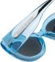 Alexander McQueen Eyewear Zonnebril met getinte glazen Blauw - Thumbnail 3