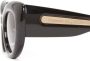 Alexander McQueen Eyewear Zonnebril met cat-eye doodskop Zwart - Thumbnail 4