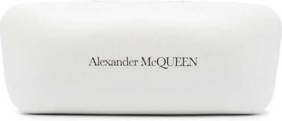Alexander McQueen Eyewear Zonnebril met cat-eye montuur Grijs