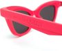 Alexander McQueen Eyewear Zonnebril met cat-eye montuur Roze - Thumbnail 3
