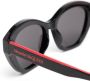 Alexander McQueen Eyewear Zonnebril met cat-eye montuur Zwart - Thumbnail 3
