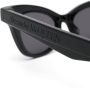 Alexander McQueen Eyewear Zonnebril met cat-eye montuur Zwart - Thumbnail 3