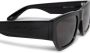Alexander McQueen Eyewear Zonnebril met rechthoekig montuur Zwart - Thumbnail 3