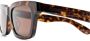 Alexander McQueen Eyewear Zonnebril met vierkant montuur Bruin - Thumbnail 3