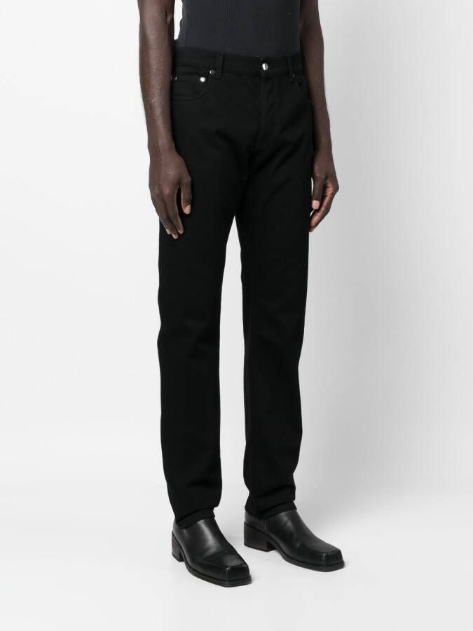 Alexander McQueen Slim-fit jeans Zwart