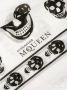 Alexander McQueen fringed skull-print scarf Beige - Thumbnail 3