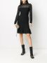 Alexander McQueen Gebreide mini-jurk Zwart - Thumbnail 2