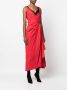 Alexander McQueen Geknoopte jurk Rood - Thumbnail 3