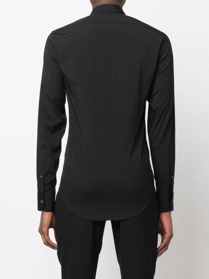 Alexander McQueen Getailleerd overhemd Zwart