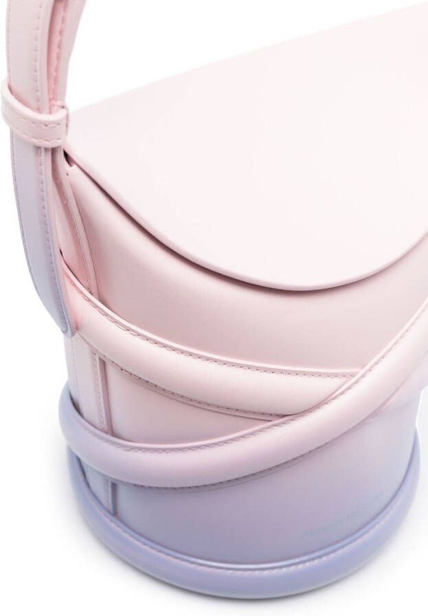 Alexander McQueen Bucket-tas met kleurverloop Roze