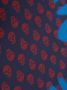 Alexander McQueen Sjaal met print Blauw - Thumbnail 2