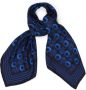 Alexander McQueen Sjaal met print Blauw - Thumbnail 3