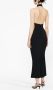 Alexander McQueen Midi-jurk met halternek Zwart - Thumbnail 4