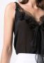 Alexander McQueen Hemd met afwerking van kant Zwart - Thumbnail 5