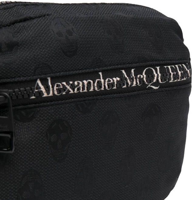 Alexander McQueen Heuptas met logoprint Zwart