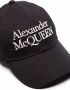 Alexander McQueen Honkbalpet met geborduurd logo Zwart - Thumbnail 5