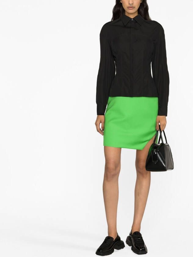 Alexander McQueen Blouse met knopen Zwart