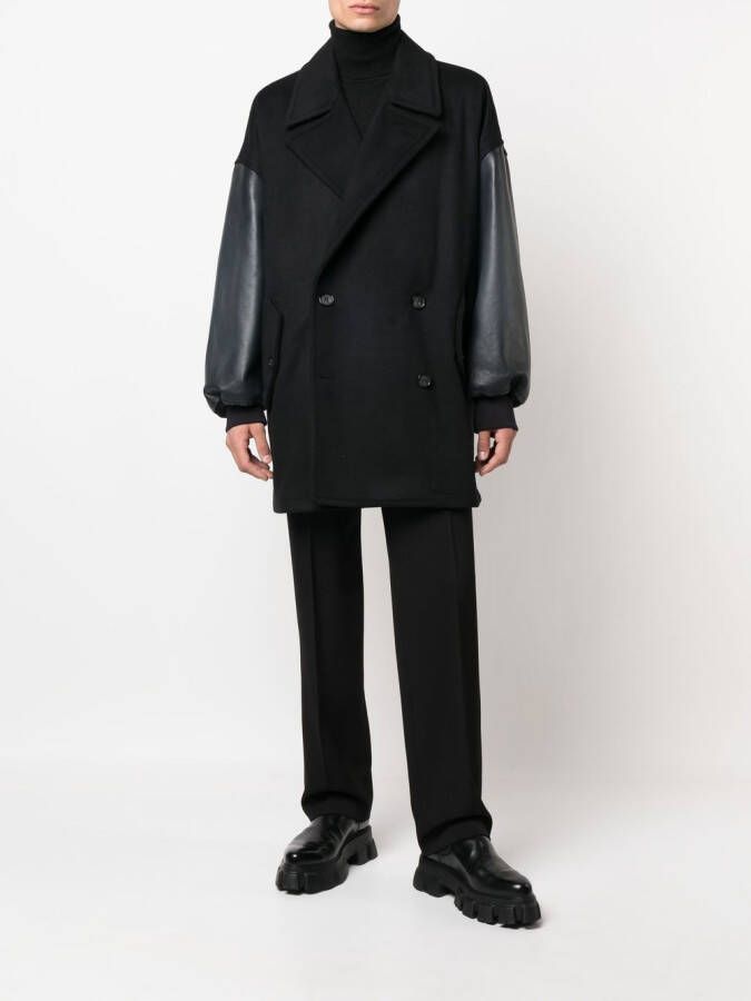 Alexander McQueen Jack met dubbele rij knopen Zwart