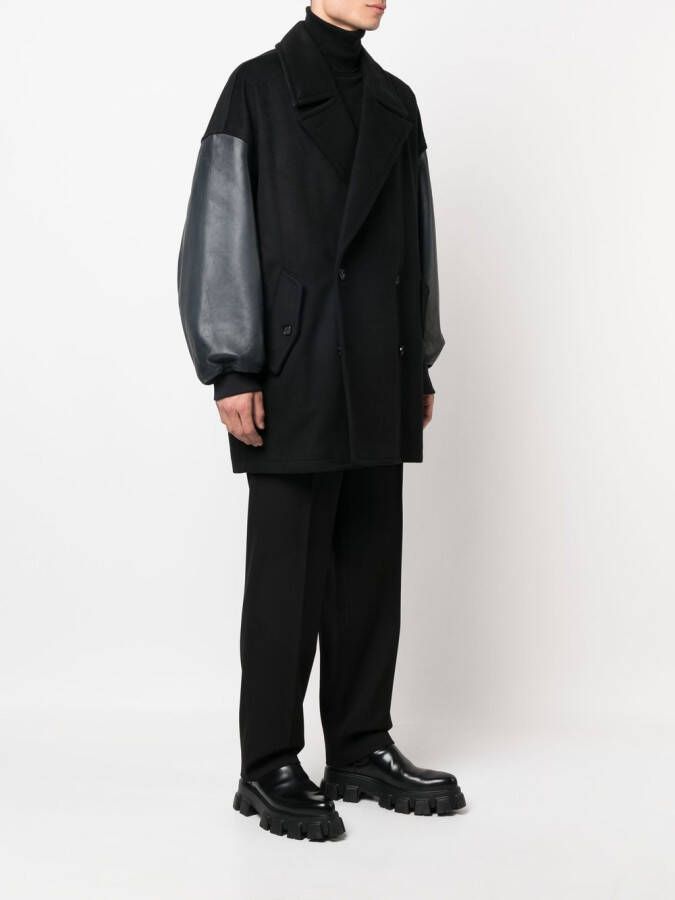 Alexander McQueen Jack met dubbele rij knopen Zwart
