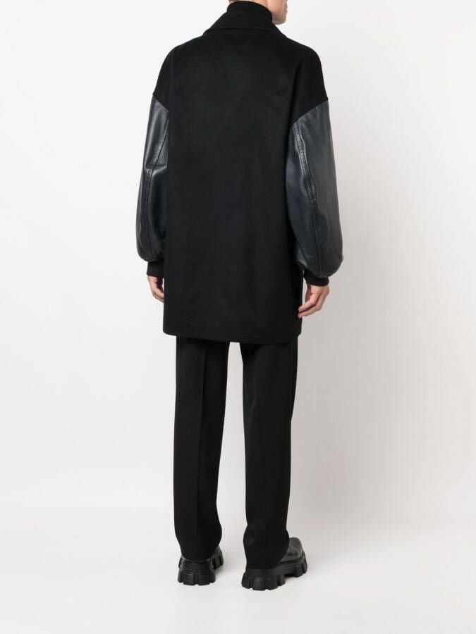Alexander McQueen Jack met dubbele rij knopen Zwart