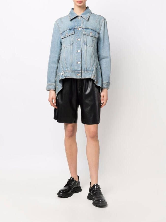 Alexander McQueen Jack met print Blauw