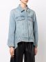 Alexander McQueen Jack met print Blauw - Thumbnail 4