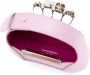 Alexander McQueen Kleine Jewelled shopper Roze - Thumbnail 4