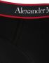 Alexander McQueen Katoenen slip Zwart - Thumbnail 3