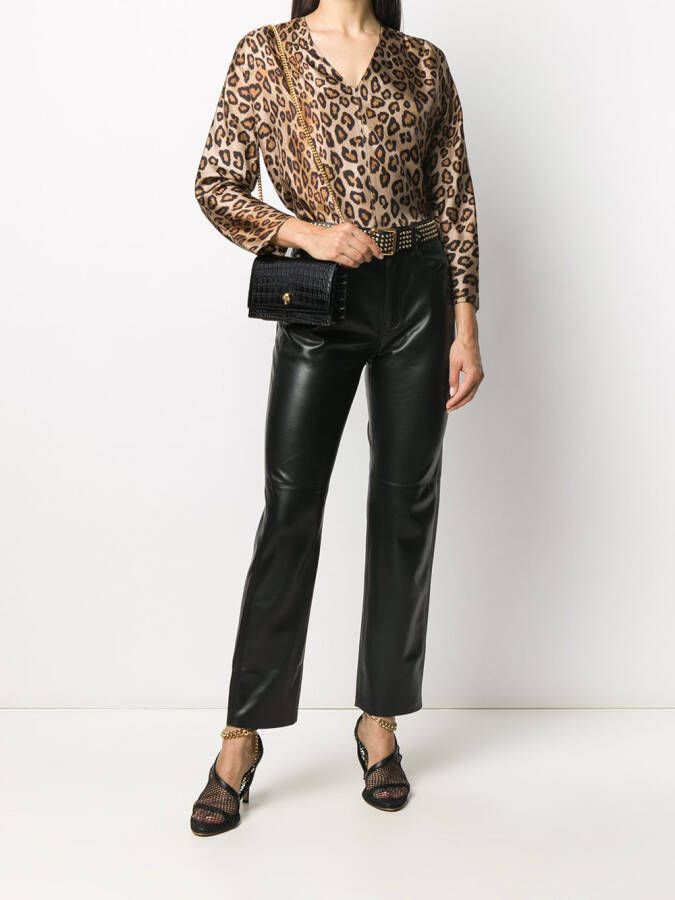 Alexander McQueen Skull kleine crossbodytas Zwart