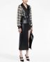 Alexander McQueen Leren bikerjack Zwart - Thumbnail 3