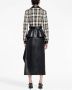 Alexander McQueen Leren bikerjack Zwart - Thumbnail 4