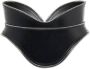 Alexander McQueen Leren korsetriem Zwart - Thumbnail 2
