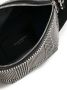 Alexander McQueen Leren messengertas verfraaid met studs Zwart - Thumbnail 4