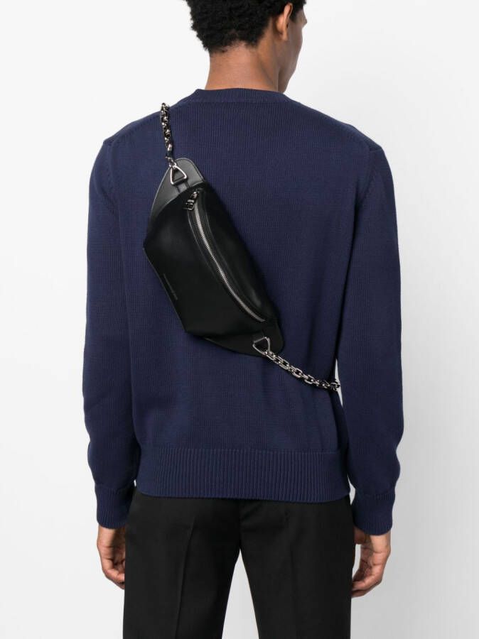 Alexander McQueen Heuptas met logoprint Zwart