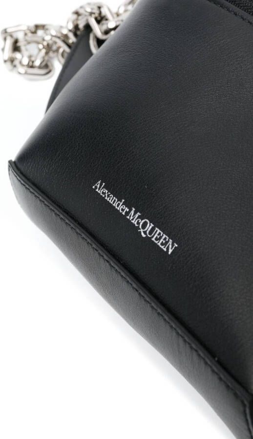 Alexander McQueen Heuptas met logoprint Zwart