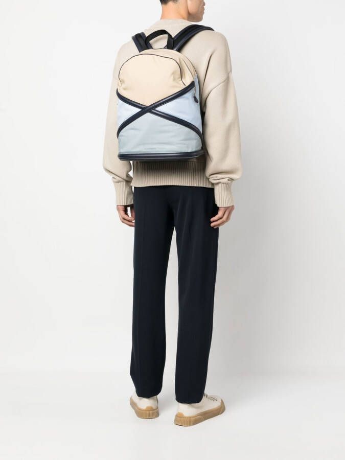 Alexander McQueen Leren rugzak Beige